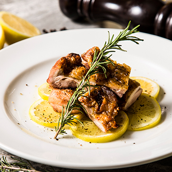 素揚げしたソフトシェルクラブ　オリエンタルソース